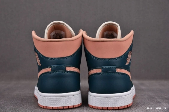 Jordan Mid Teal BQ6472-308 1  BQ6472-308 Green (W) Dark 0417